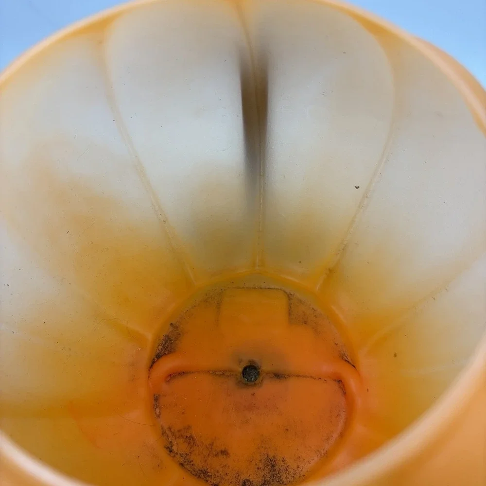 Vintage 1997 Halloween Trick Treat Jack-O-Lantern Pumpkin Bucket Pail  Blow Mold